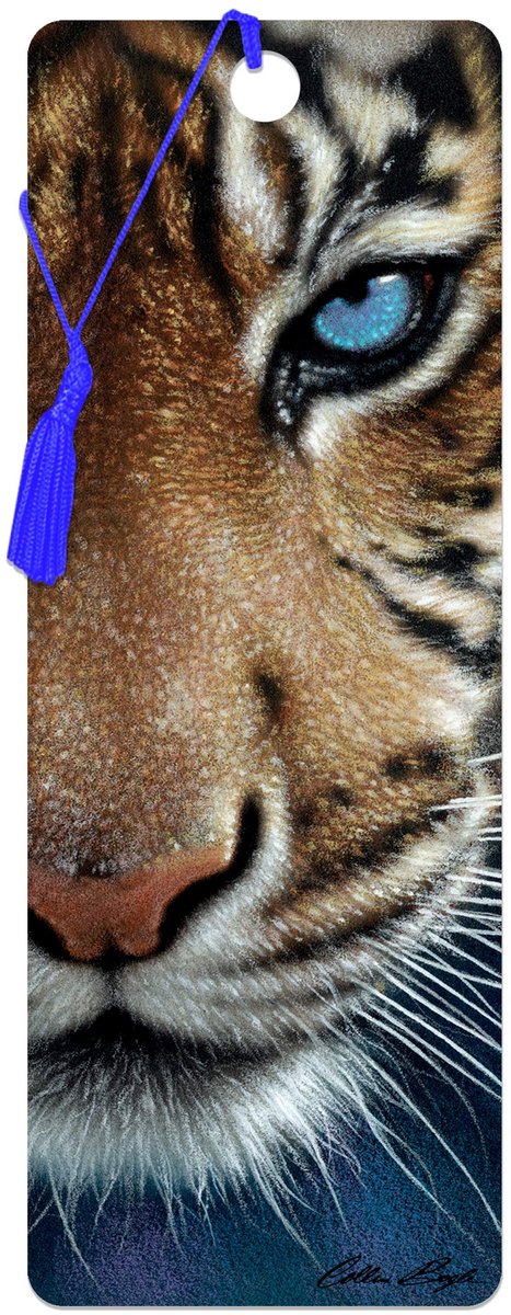 Dailygoods - Bladwijzer met Lenticulaire Illustraties - Tiger Ontwerp