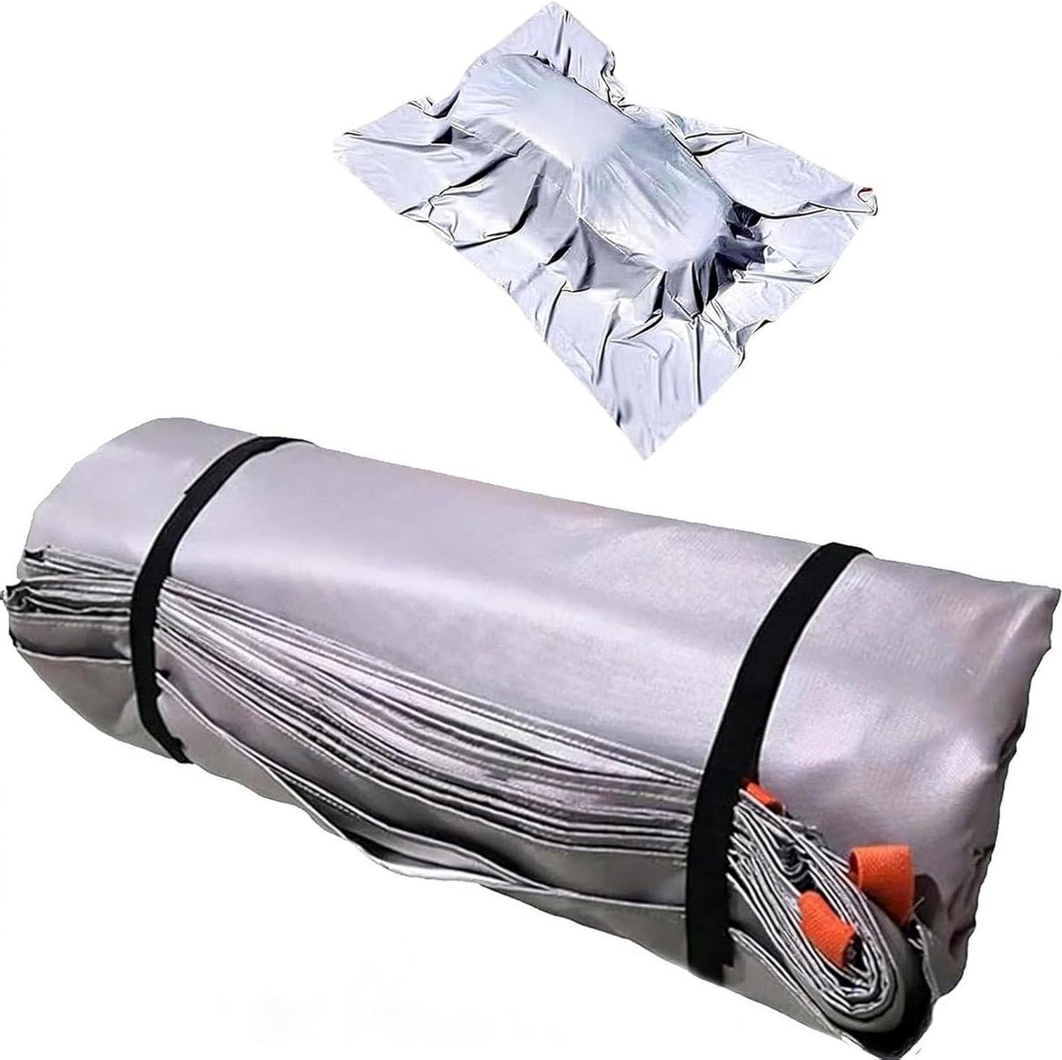 Branddeken Glasvezel - Blusdeken Nooddeken - Brandveilige Opslag - Hittebestendig tot 800°C - 3 x 4 m - Zilver