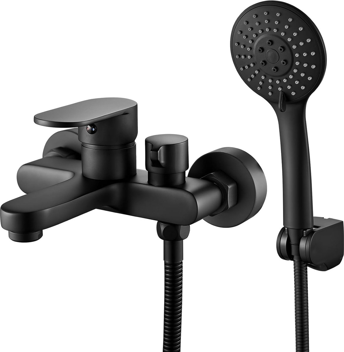 Dailygoods - Badmengkraan met Handdouche - Moderne Wandmontage in Chroom
