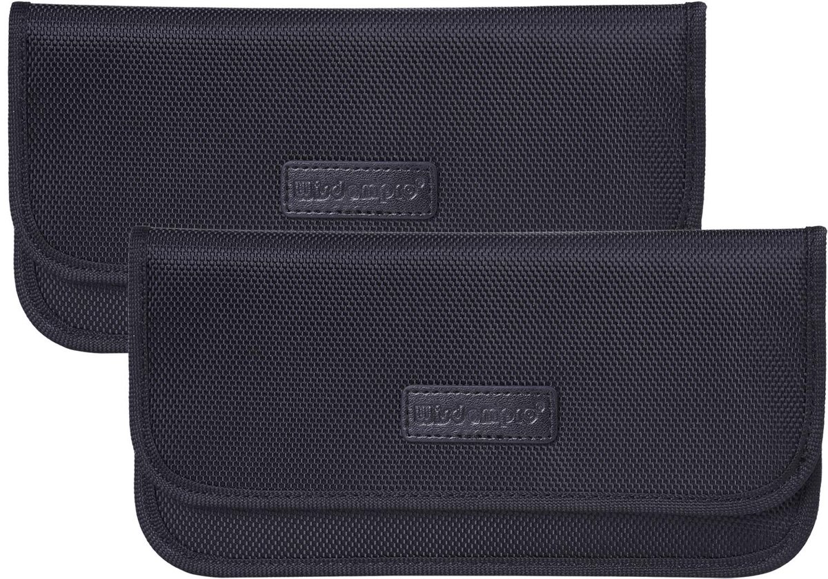 Dailygoods - 2 Stuks Signal Blocking Tas voor Telefoon en Sleutels