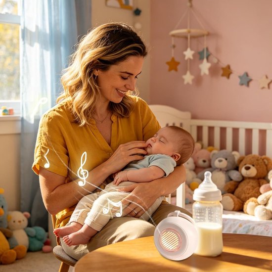 Geluidsmachine Baby - Witte Ruis Machine - Baby Slaap Helpen - 15 Rustgevende Geluiden — afbeelding 3