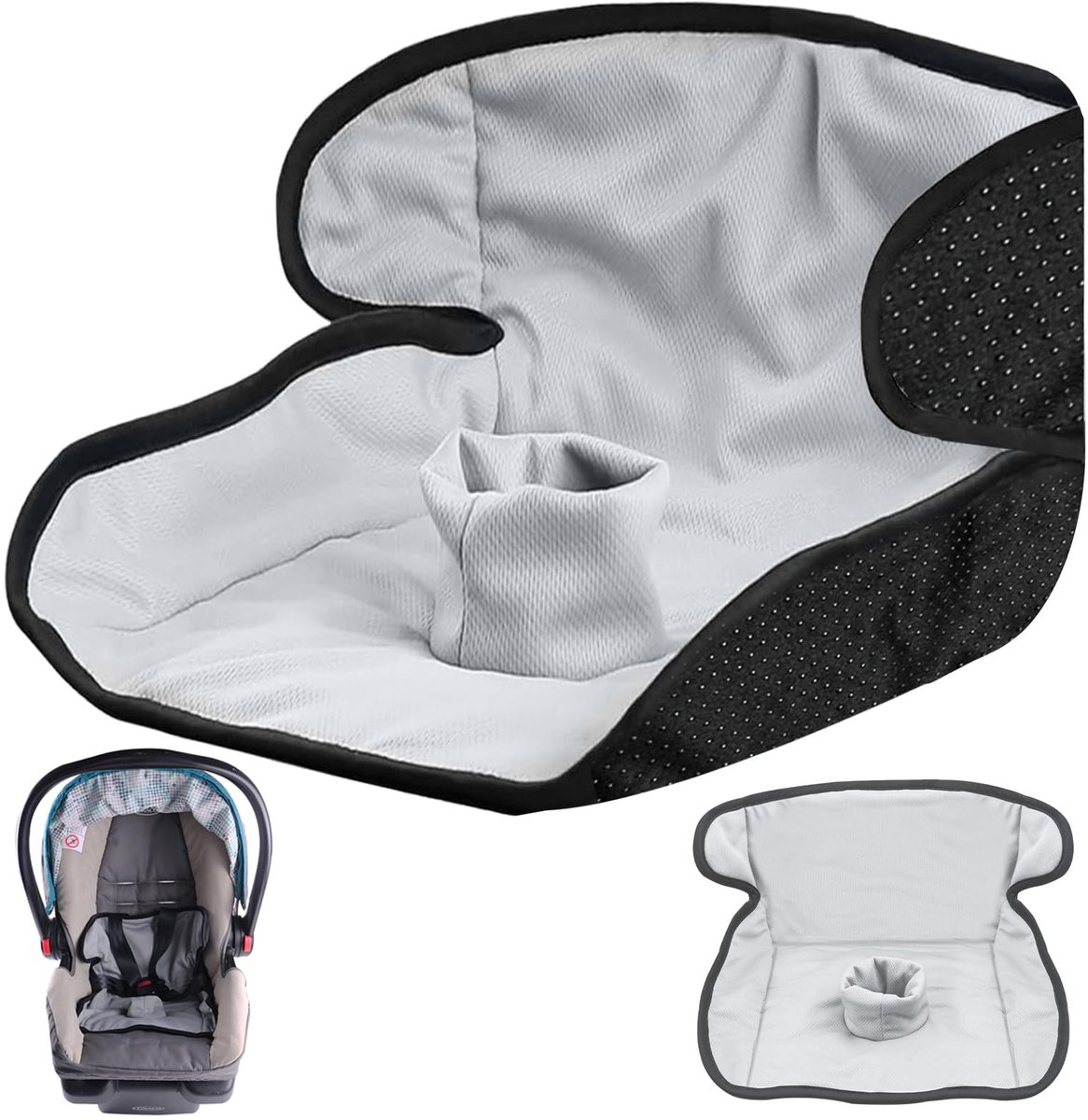 Dailygoods - Universele Beschermpad voor Kinderzitje - Ideaal voor Training en Reizen