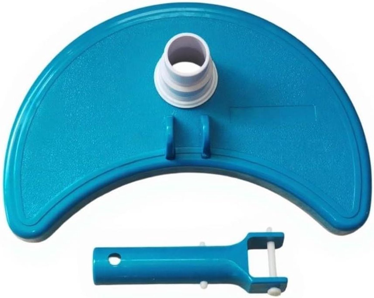 Zwembad Vacuümkop – Reinigingsgereedschap Bodemreiniger – Zwembad Onderhouden – Halve Maan Vorm – Standaard Slang Compatibel – Blauw Zwembad Vacuümkop – Reinigingsgereedschap Bodemreiniger – Zwembad Onderhouden – Halve Maan Vorm – Standaard Slang Compatibel – Blauw