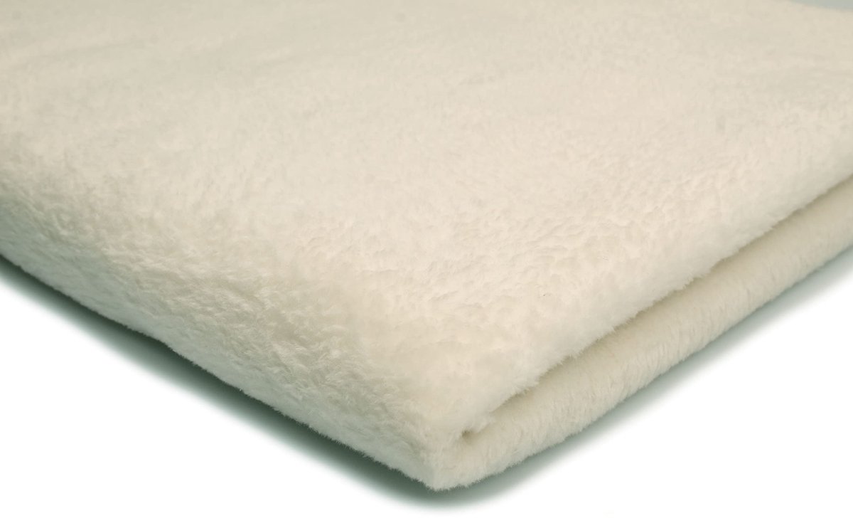 Dailygoods- Pluche Glad Dubbelzijdig - Minky Stof - 50x160 cm - Polyestervezels - Zachte Textuur - Goede Warmte-isolatie