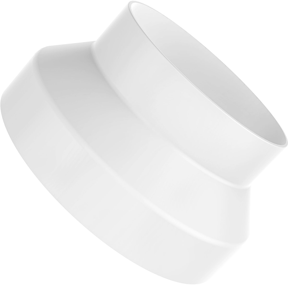 Dailygoods - Verloopstuk Adapter voor Buisventilator - 200mm naar 150mm