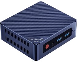 Mini PC - Compacte Computer - Kantoor Werk - Alder Lake N95 Processor - 480GB SSD - Blauw