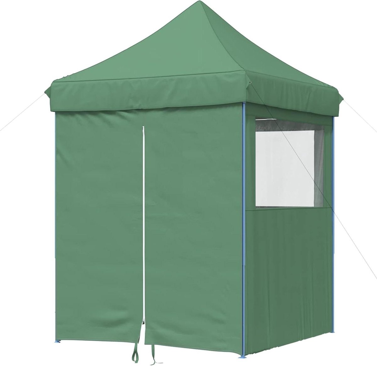 Pop-up Partytent - Opvouwbare Tent Evenementen - Buitenfeesten Organiseren - PVC-gecoate Dakbedekking - 200 x 200 x 306 cm - Groen