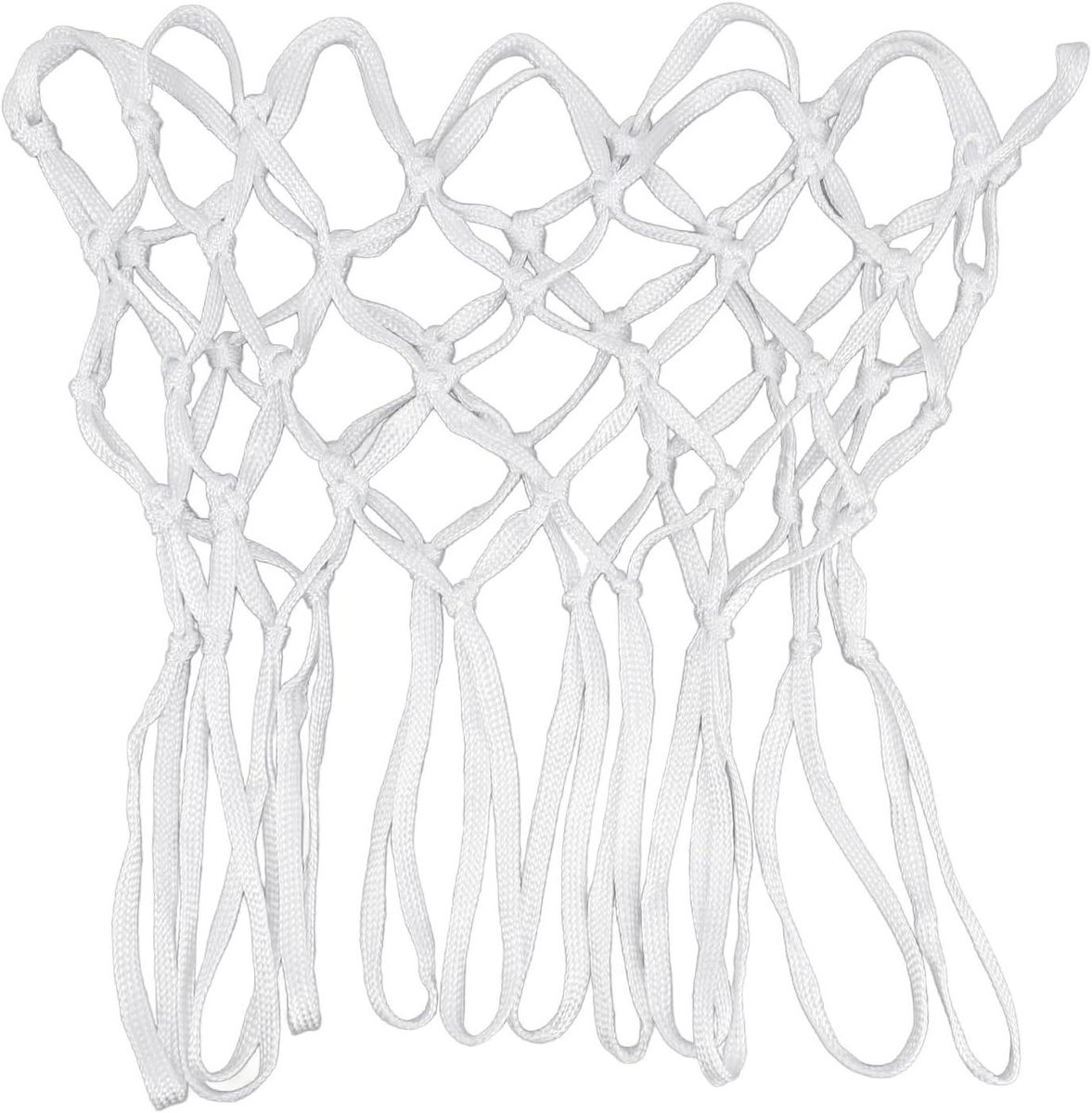 Basketbalnetten - Sportnetten Basketbal - Basketbal Spelen - Anti Strike Technologie - 2 stuks - Wit
