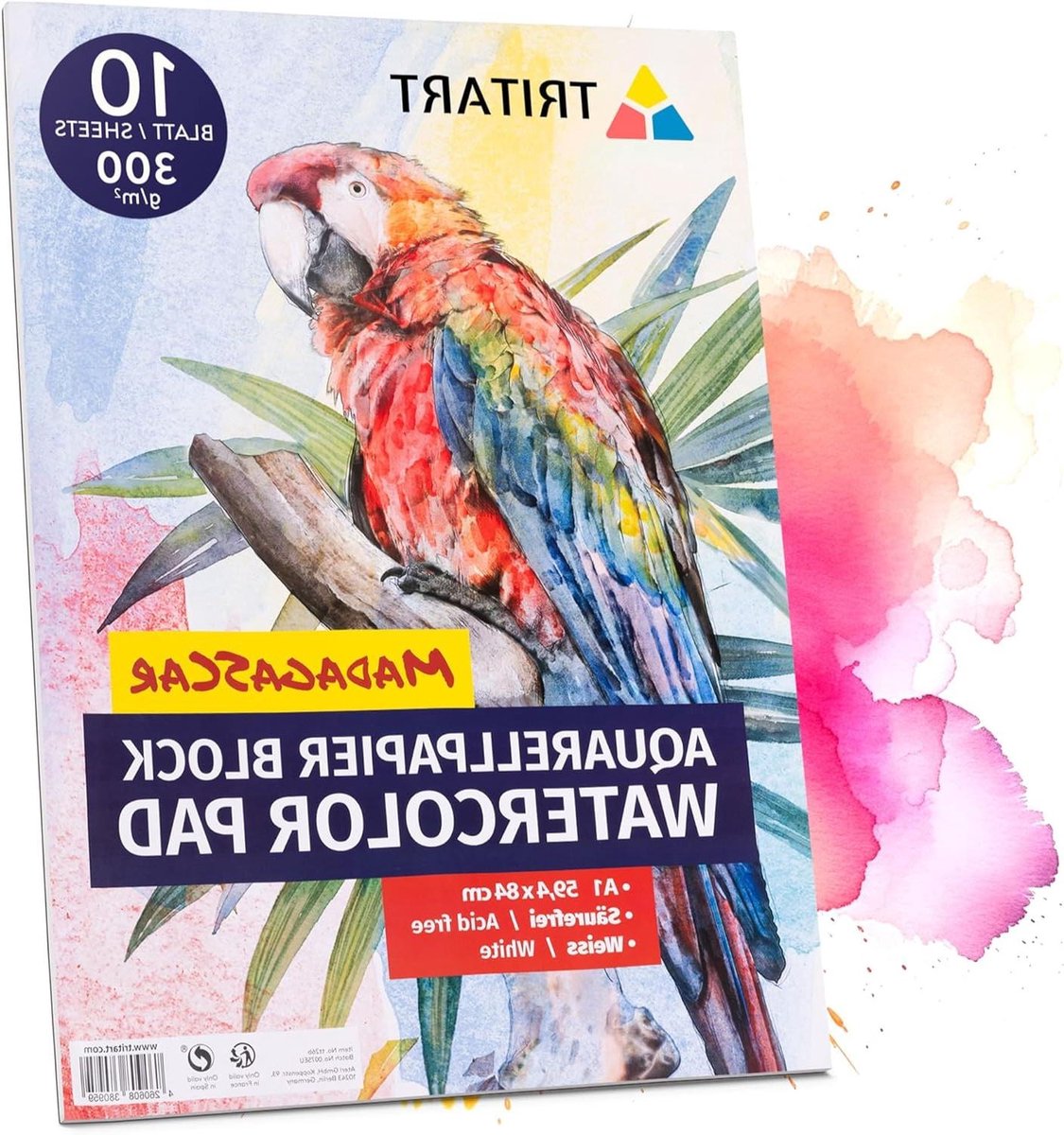 Aquarelpapier Vellen - Tekenen Blok Schilderen - Kunst Maken - Unieke Oppervlaktestructuur - A1 300 g/m² - Niet gespecificeerd