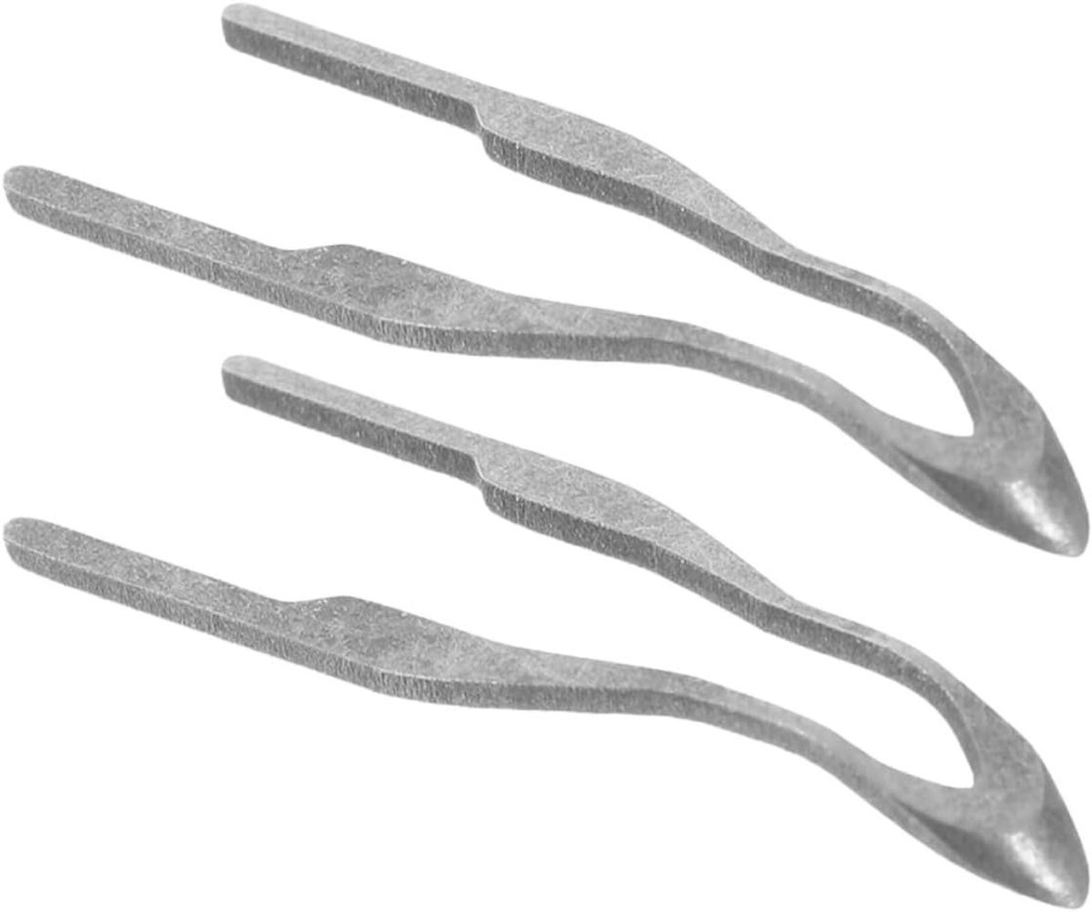 Puntenset Houtbranden - Brandpen Accessoires - Gedetailleerd Graveren - Snel Verwarmend - 2 Stuks - Lichtgrijs