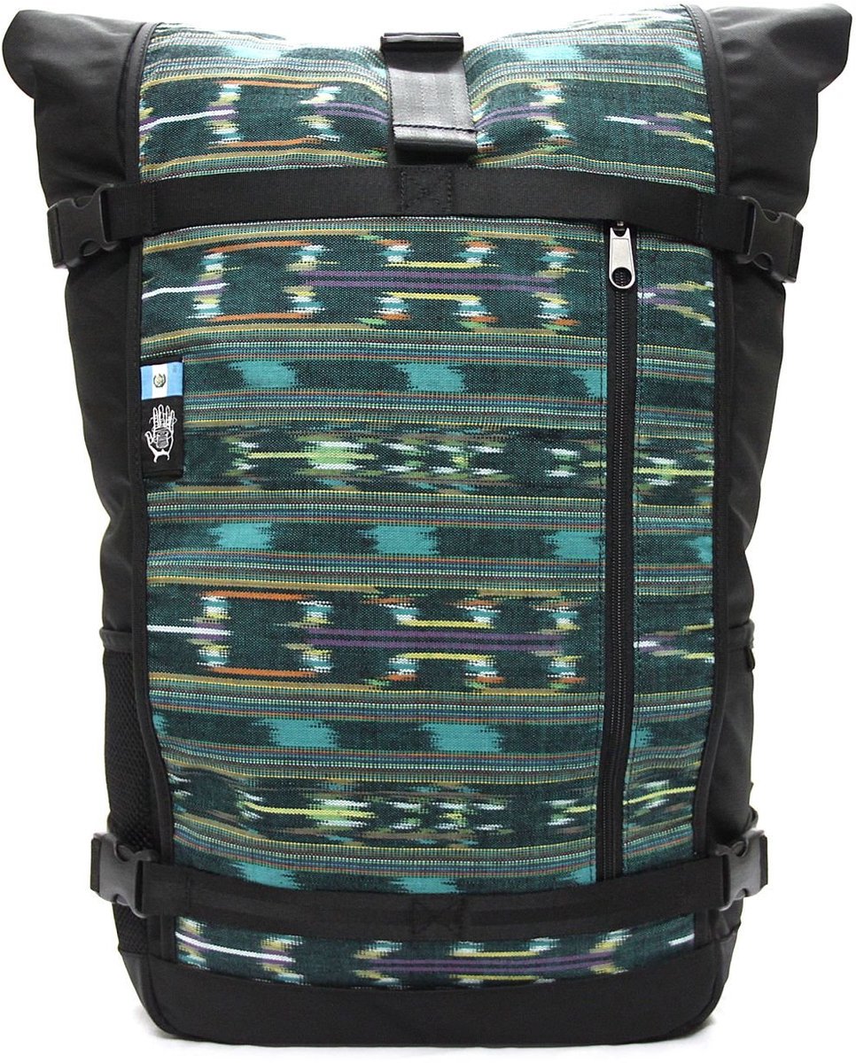 Ethnotek Raja 46 Liter Rolltop Rugzak / Backpack - Geschikt voor 15-17 inch laptops - Reistas / Handbagage