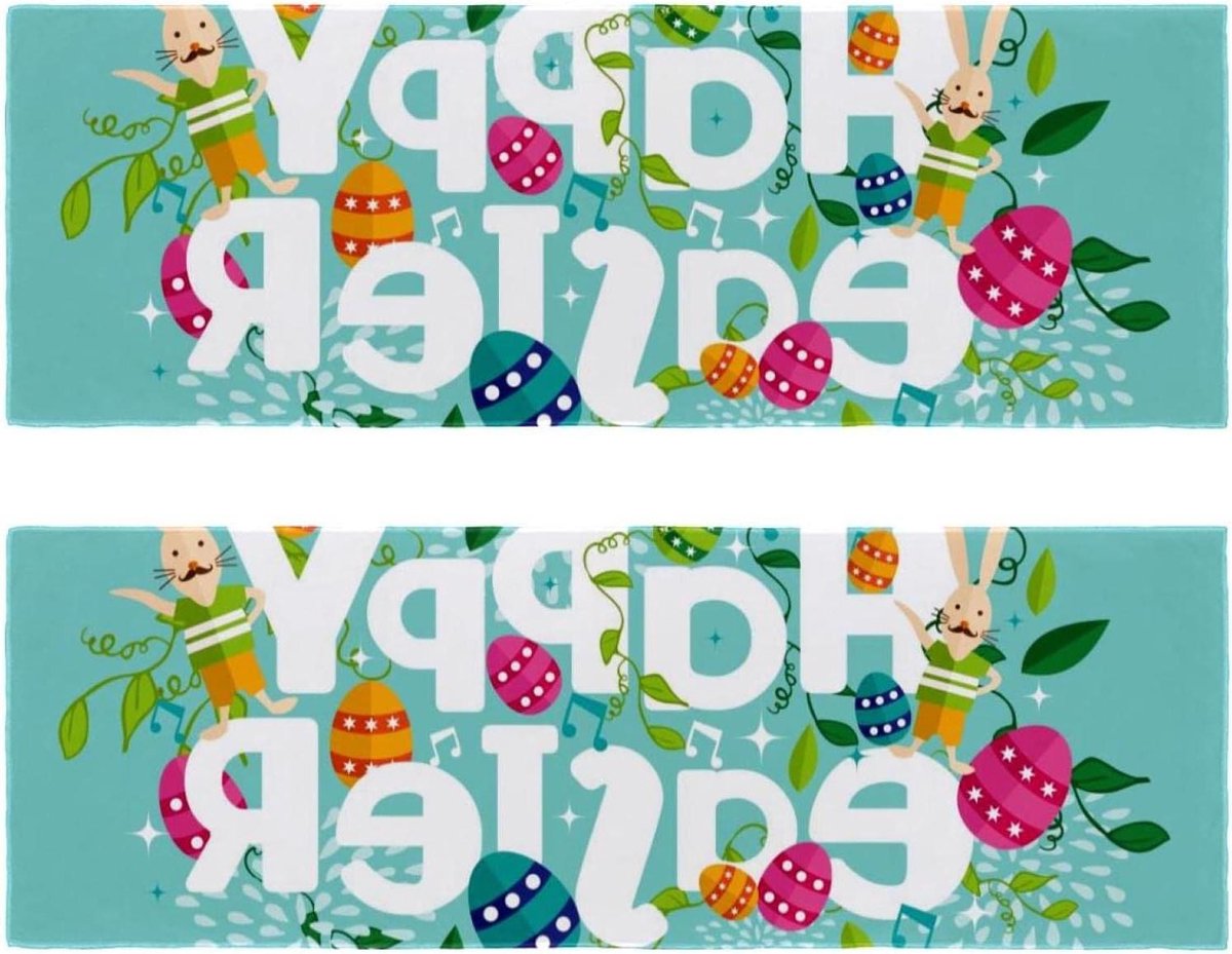 Reishanddoek Sneldrogend - Sport Handdoek - Koel Blijven - Compact Lichtgewicht - 29.5 x 81.5 cm - Veelkleurig