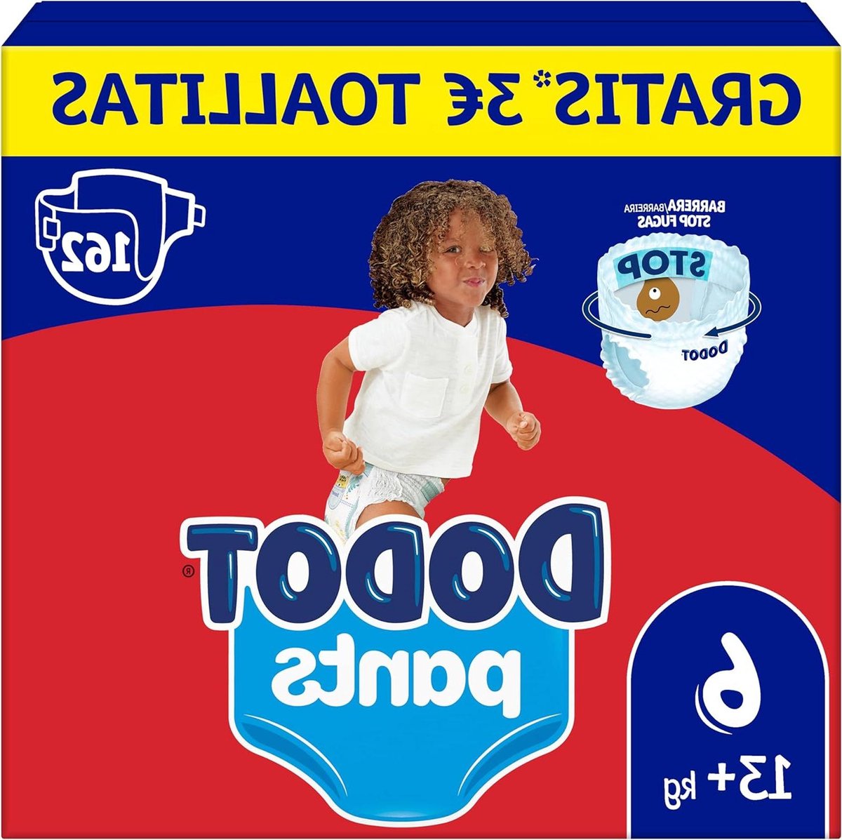 Baby Pants Luiers - Broekluiers Wegwerpluiers - Baby Verschoon Gemak - 360 Graden Pasvorm - 162 Stuks - Wit