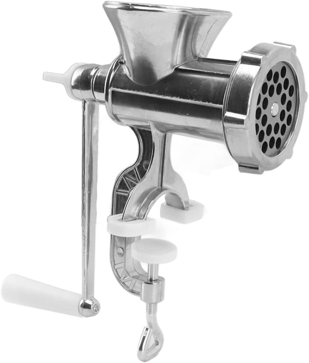 Dailygoods - Handmatige Vleesmolen voor Vlees en Worst met Accessoires