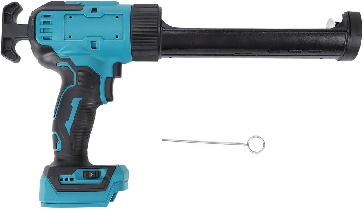 Elektrisch Kitpistool - Kitspuit Lijmpistool - Nauwkeurig Afdichten - 6 Snelheden Instelbaar - 45 x 26 x 8 cm - Grijs