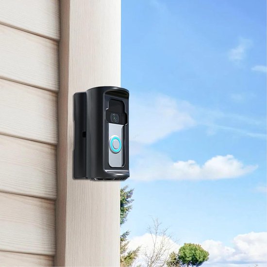Ring Deurbel Beugel - Deurcamera Houder - Beveiliging Huis - Geen Boren Nodig - 23 x 21 x 9 cm — afbeelding 2
