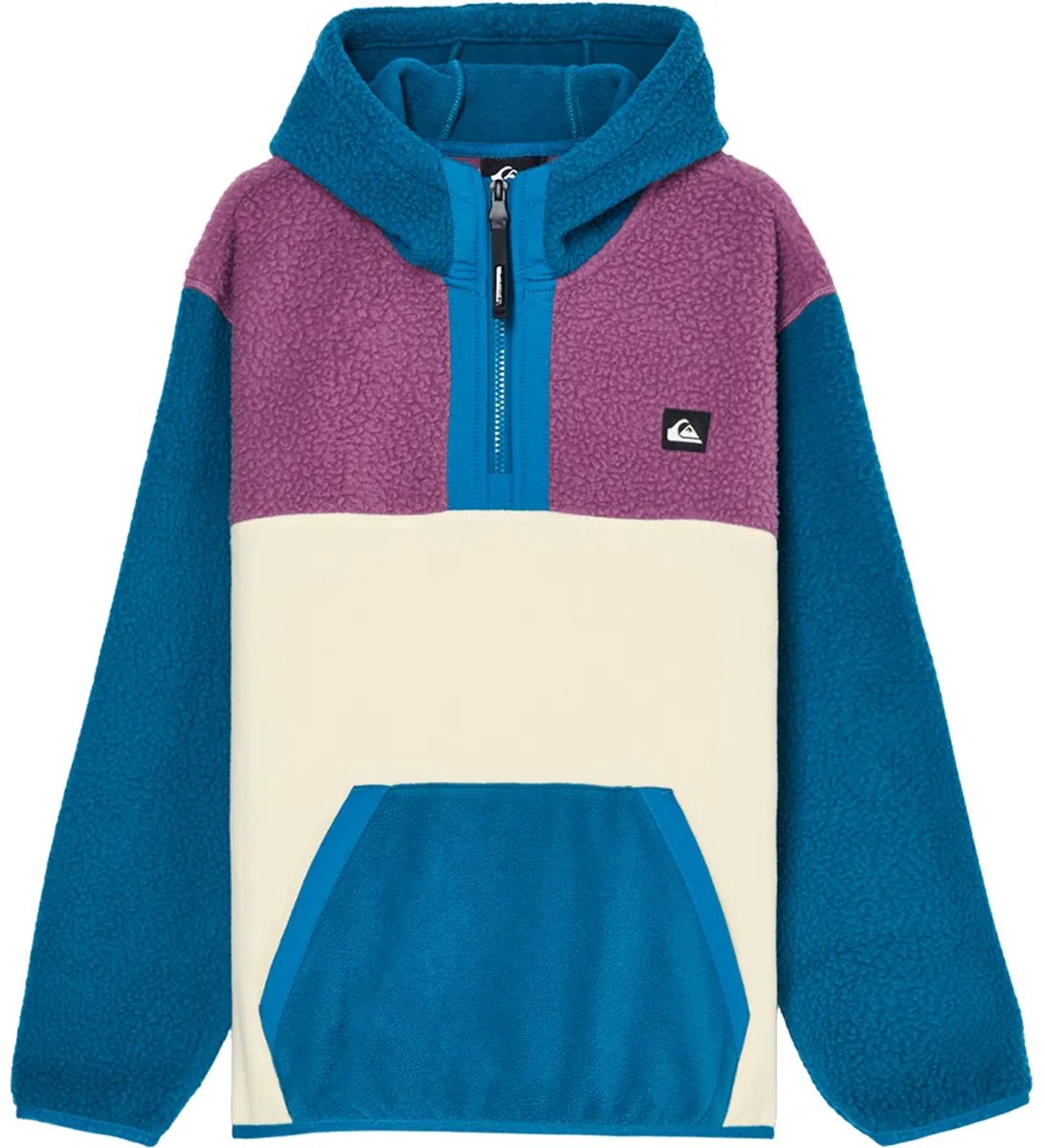 Quiksilver Ocean View Mix Fleece 12 Years Jongen Blauw