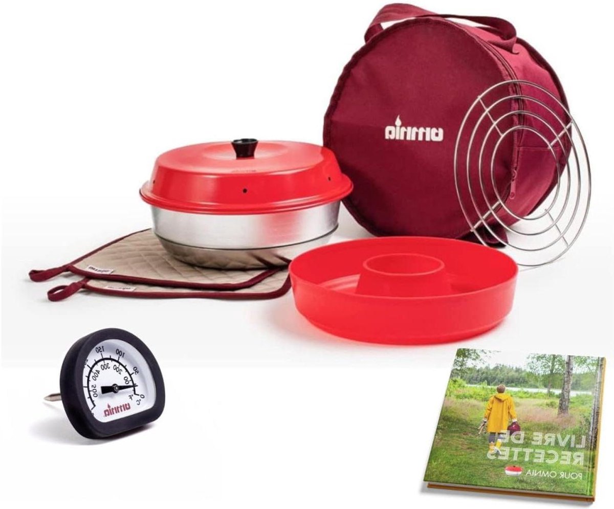 Oven Pakket Keuken Oven Bakken Thuis Inclusief Accessoires 25 cm Diameter Rood