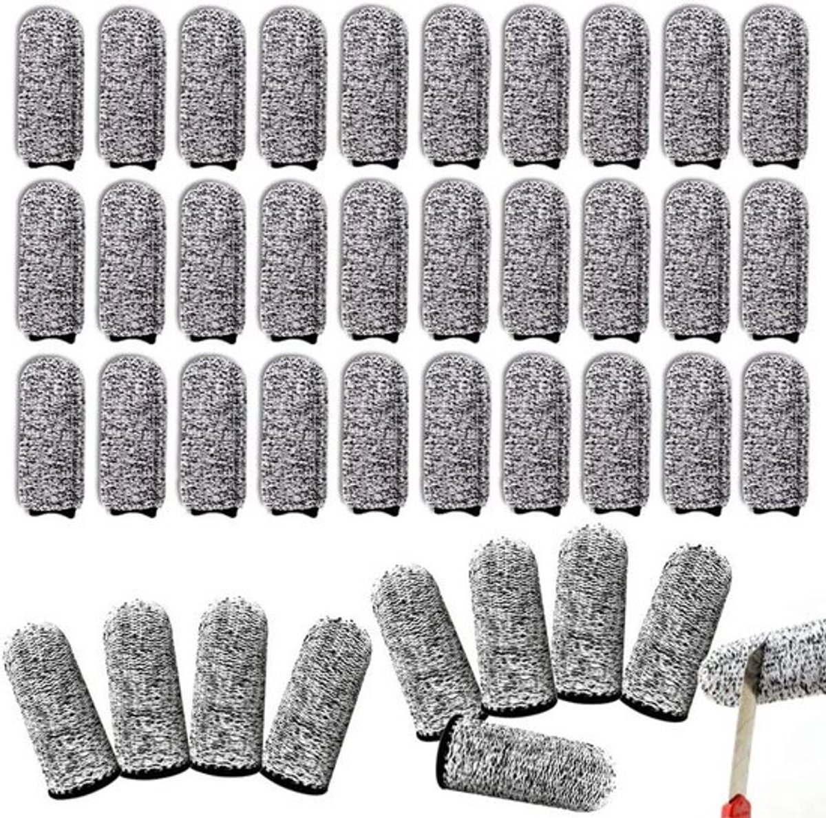 Anti-slip vingerbescherming - 40 stuks - snijbestendig - keuken - bescherming
