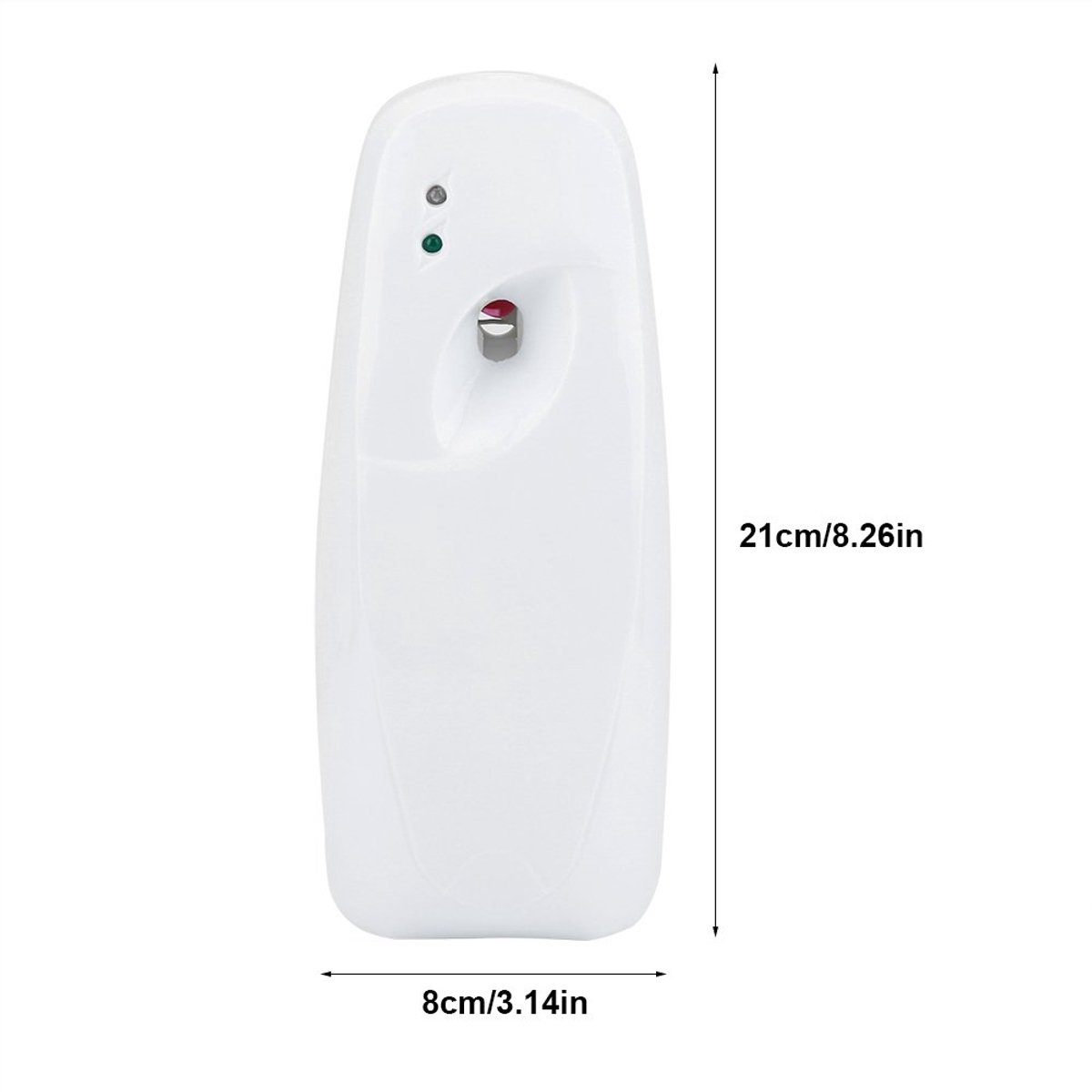 SnelShoppen - Automatische Geurdispenser | Aerosol Luchtverfrisser Dispenser voor Thuis, Wandmontage, Verstelbaar, Ideaal voor Slaapkamer, Keuken, Toi