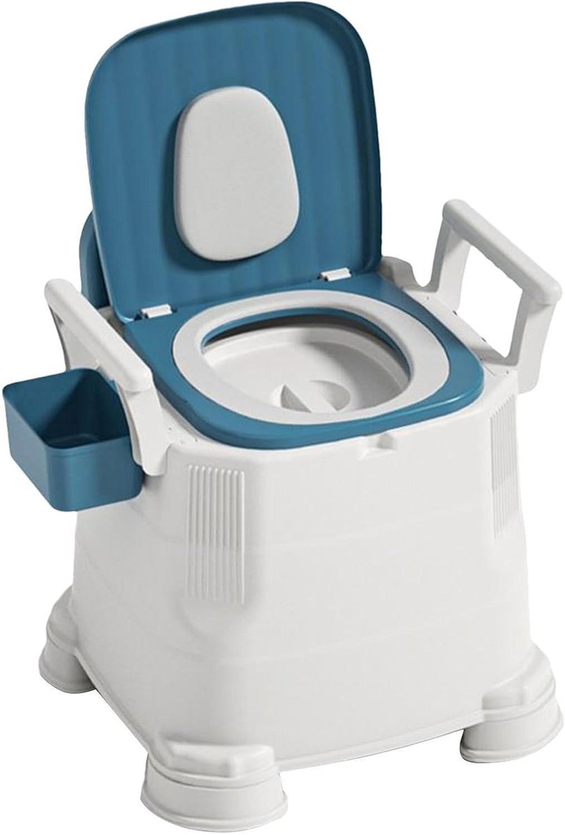 Draagbaar Trainingspotje - Reis-wc Kinderen - Hygiënisch Onderweg - Geurremmende Afdichting - 47 x 44 cm - Wit