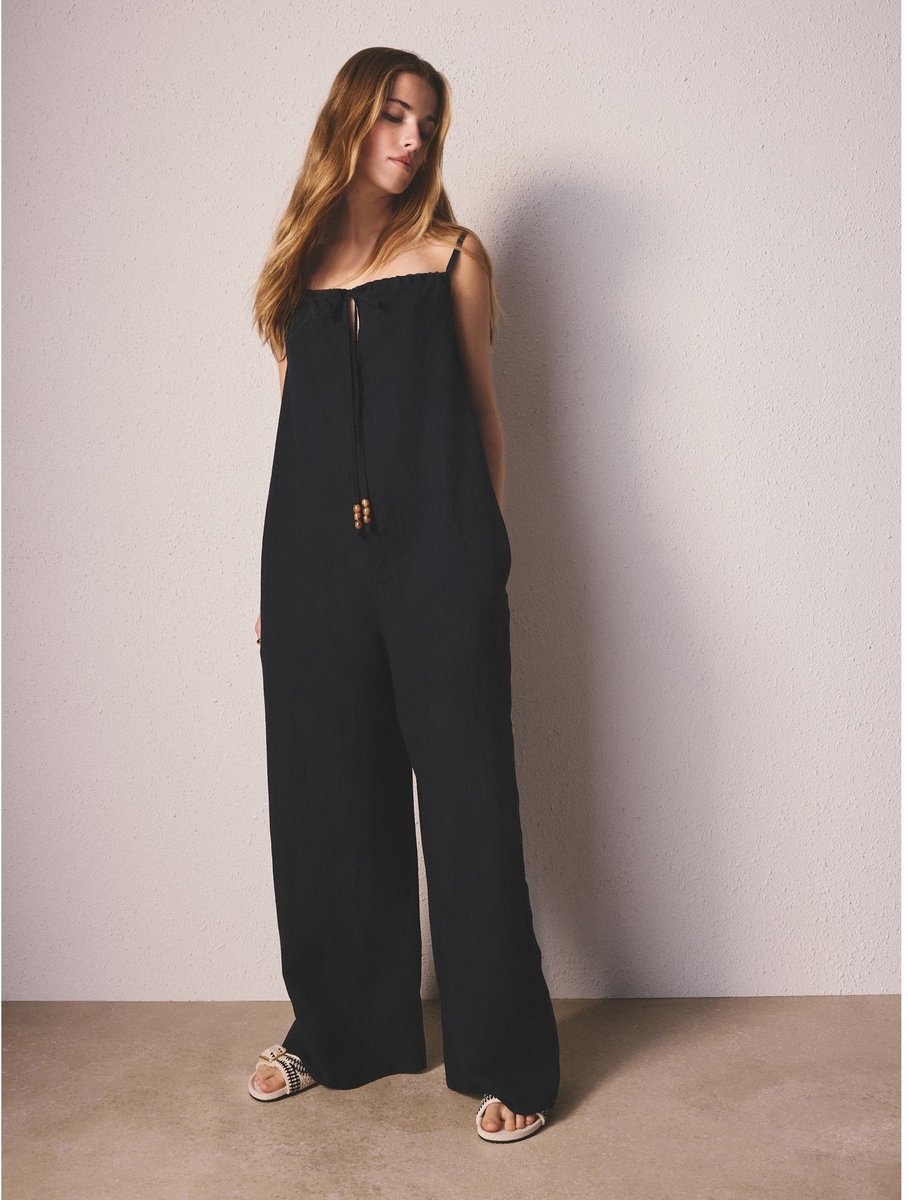 Next - Dames - Cami jumpsuit - Blauw