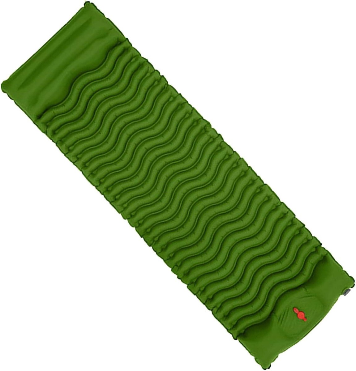 Zelfopblaasbare Slaapmat - Kampeer Matras Outdoor - Kamperen en Backpacken - Ergonomisch Kubus Ontwerp - 190x58x5cm - Blauw
