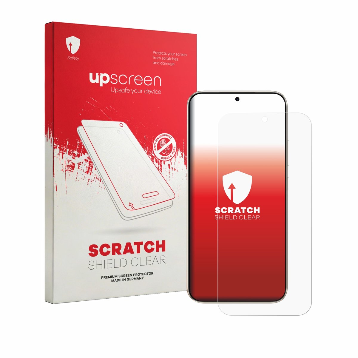 upscreen - Screenprotector voor Honor X80 Pro Max - Folie Beschermfolie transparant