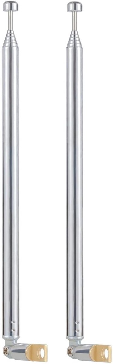 Telescopische Antenne - Radio Antenne - Signaal Ontvangen - 7 Secties Uitschuifbaar - 70.7 cm - Zilver