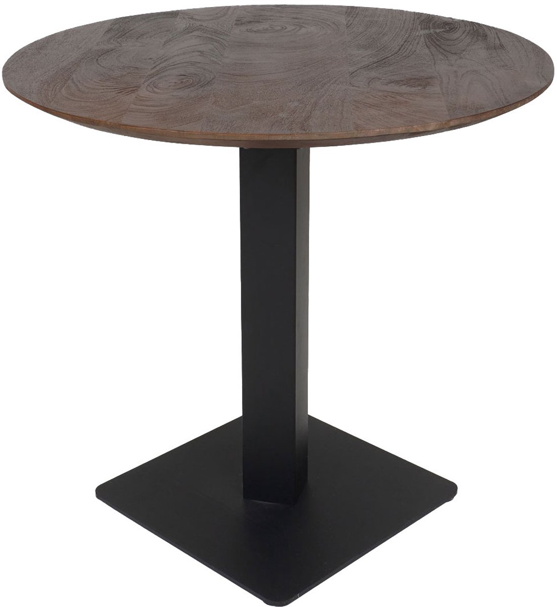 Horeca Eettafel - Espresso Mangohout - Rond ø70 cm