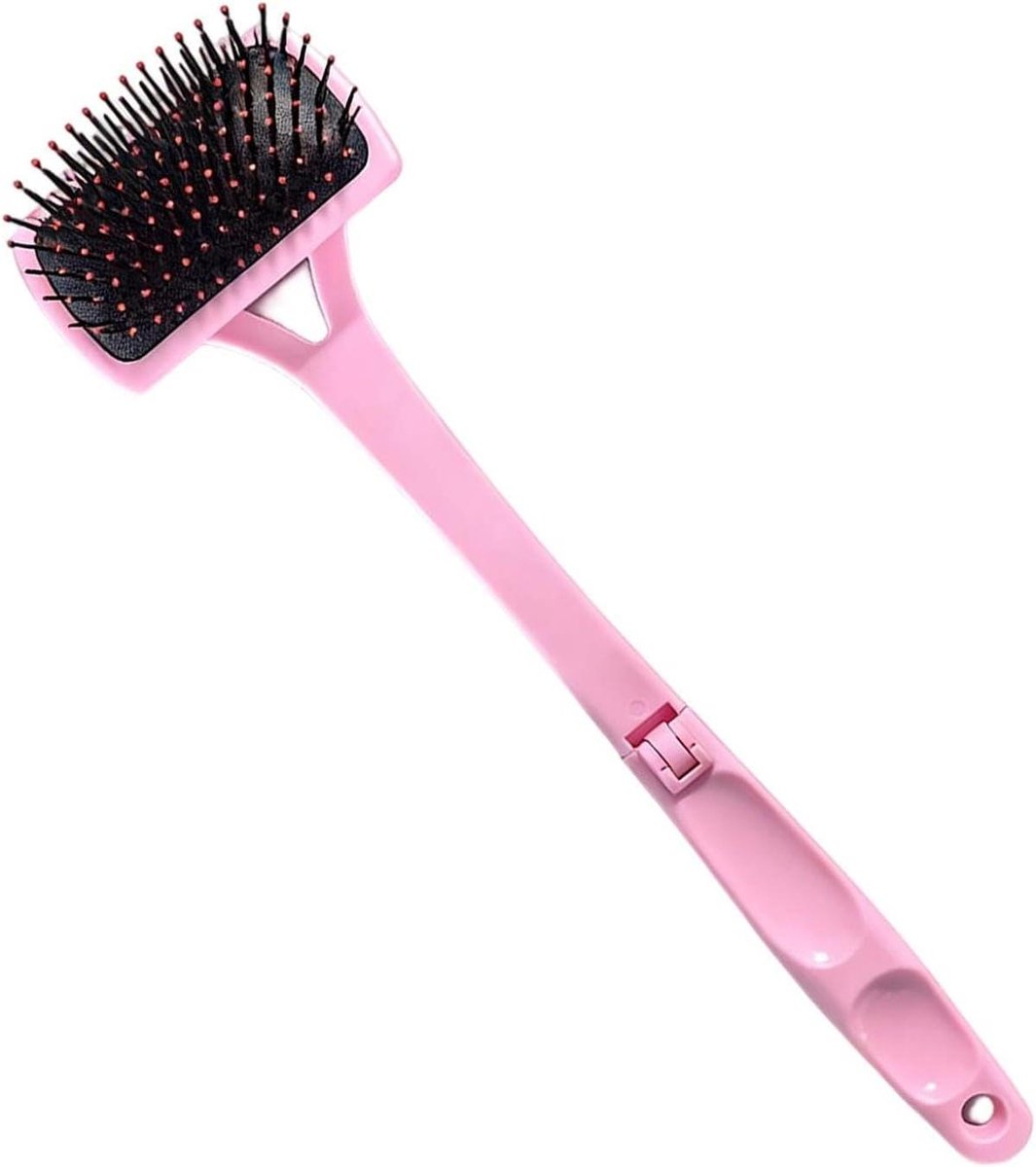 Rugkrabber - Massageborstel Lichaamsmassage - Jeuk Verlichten - Opvouwbaar Handvat - 47.6 cm - null