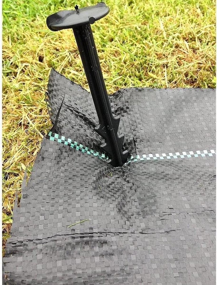Onkruiddoek - Bodemdoek Bodembedekker - Onkruid Wieden - UV Gestabiliseerd - 1x50 meter - Zwart