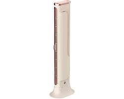 Torenventilator Bladloos - Persoonlijke Ventilator - Bureau Koelen - Ruimtebesparend Ontwerp - 7.9*10.9*38.5cm - Wit