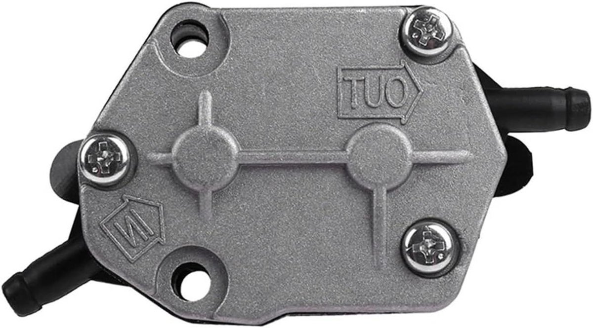 Brandstofpomp Motorfiets - Buitenboordmotor Pomp - Motoronderhoud - Hoge Prestaties - 101x54x34mm - Zilver