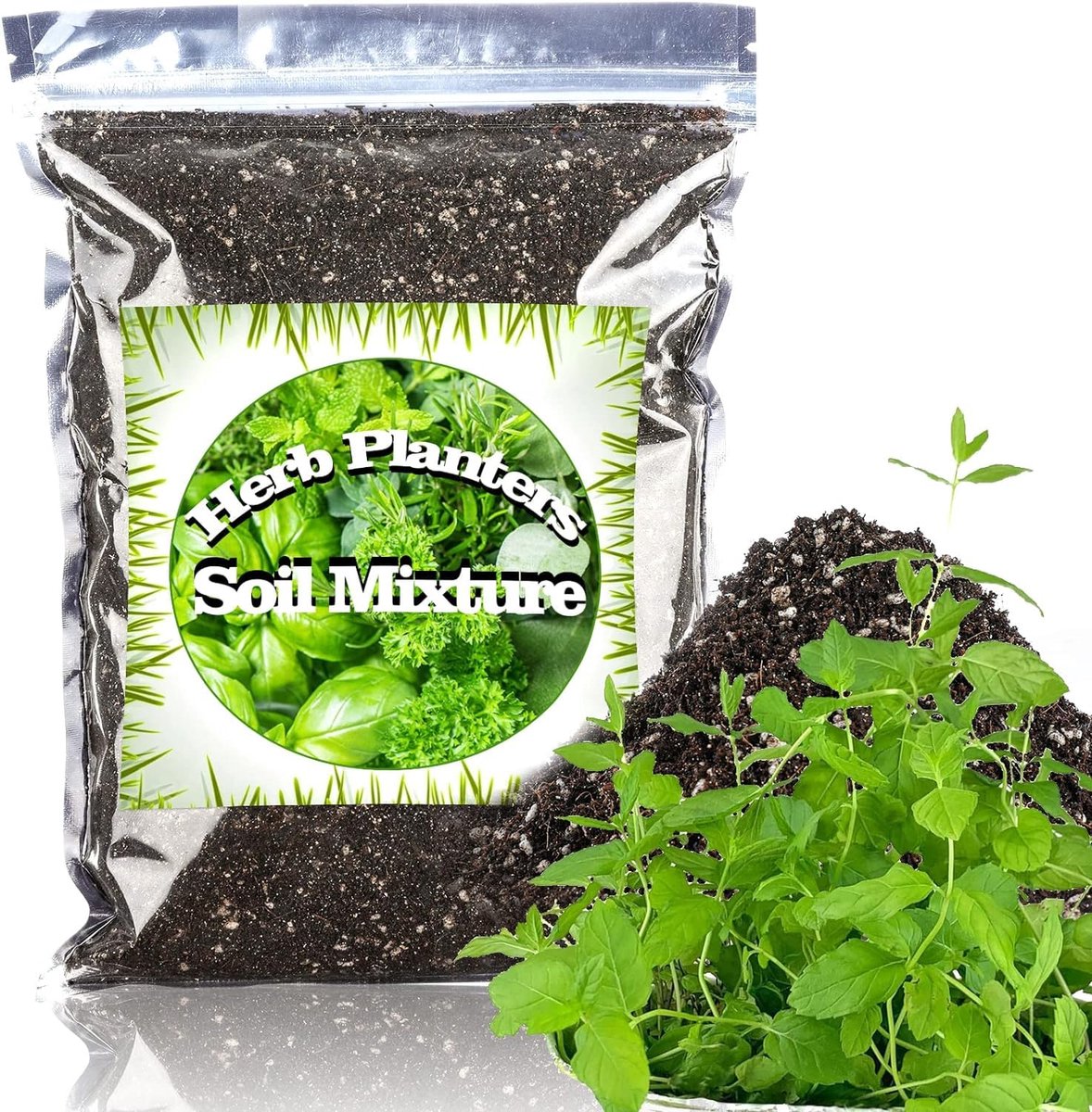 Biologische potgrondmix 1L voor binnen- en buitenplanten