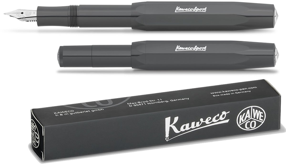 Kaweco - Vulpen - Sport Skyline Grey - (BB) Extra Breed