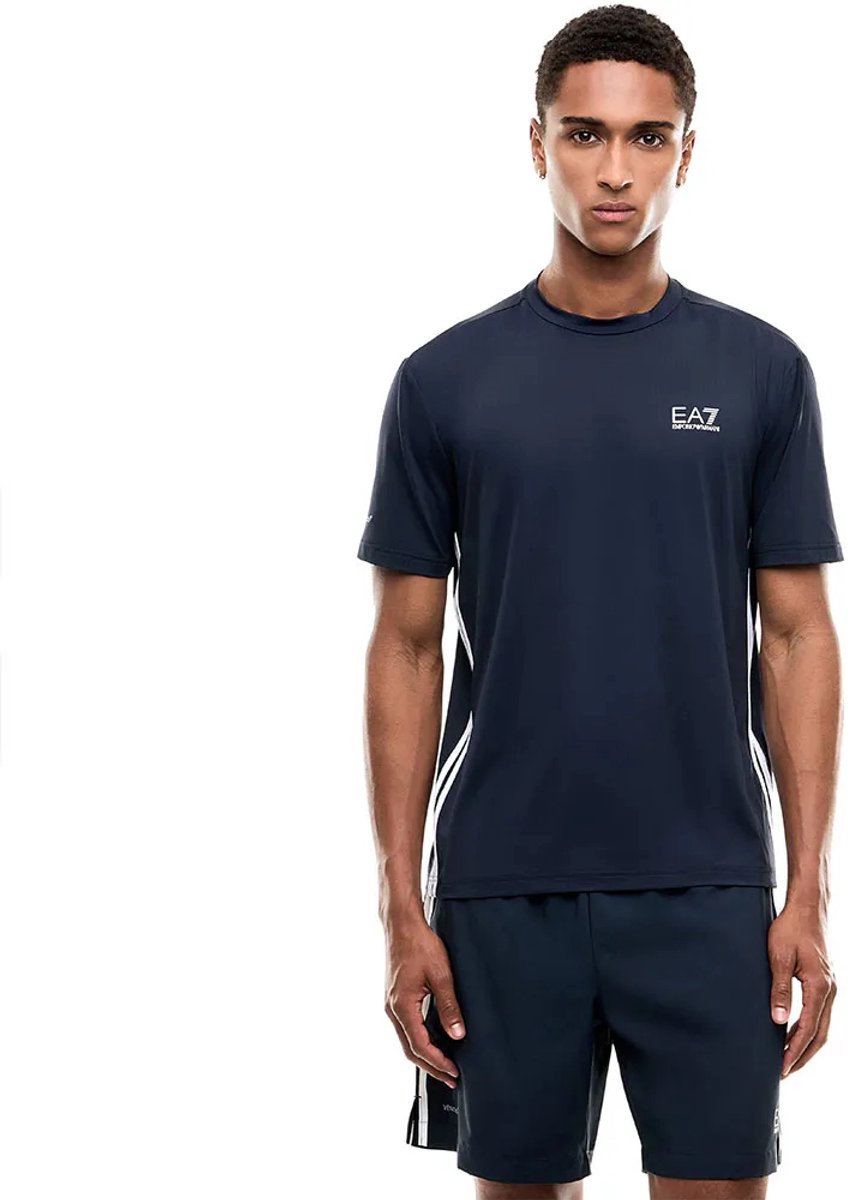 Ea7 Emporio Armani 7m002486_af13689 T-shirt Met Korte Mouwen Blauw L Man