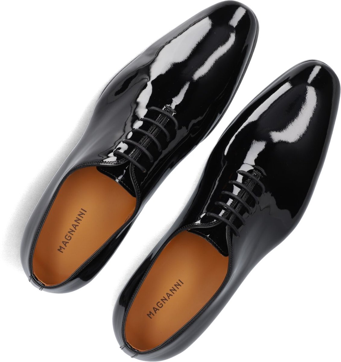 Magnanni 23828 Nette schoenen - Veterschoenen - Heren - Zwart - Maat 42