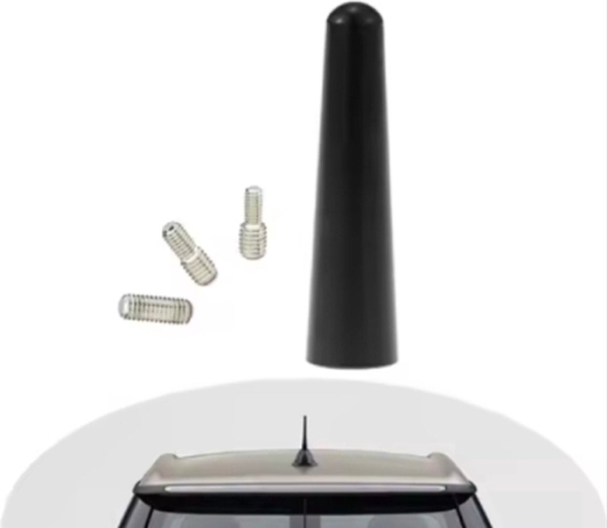 *** Auto Antenne FM/AM Auto Antenne (6.5 cm) - Universeel en inclusief M4 bevestiging -autoradio van Heble® ***