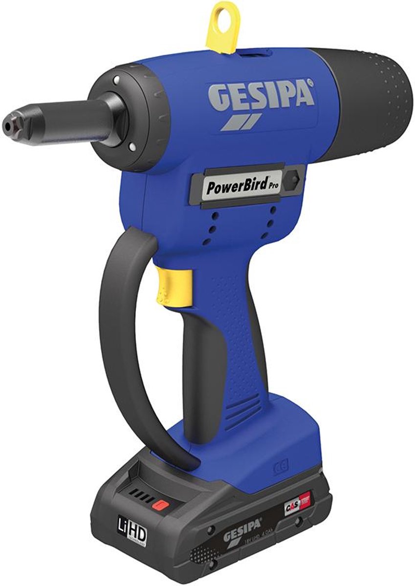 Accu-blindklinkapparaat PowerBirdPro Gold Editon GESIPA