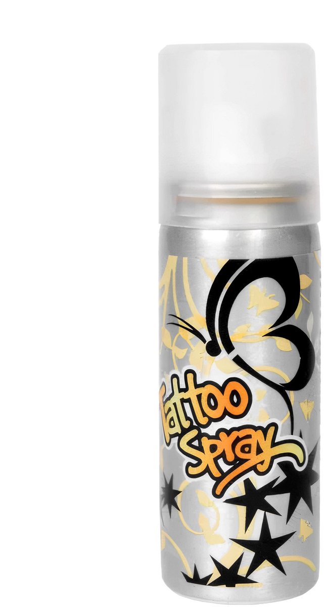 Tattoo Spray Goud