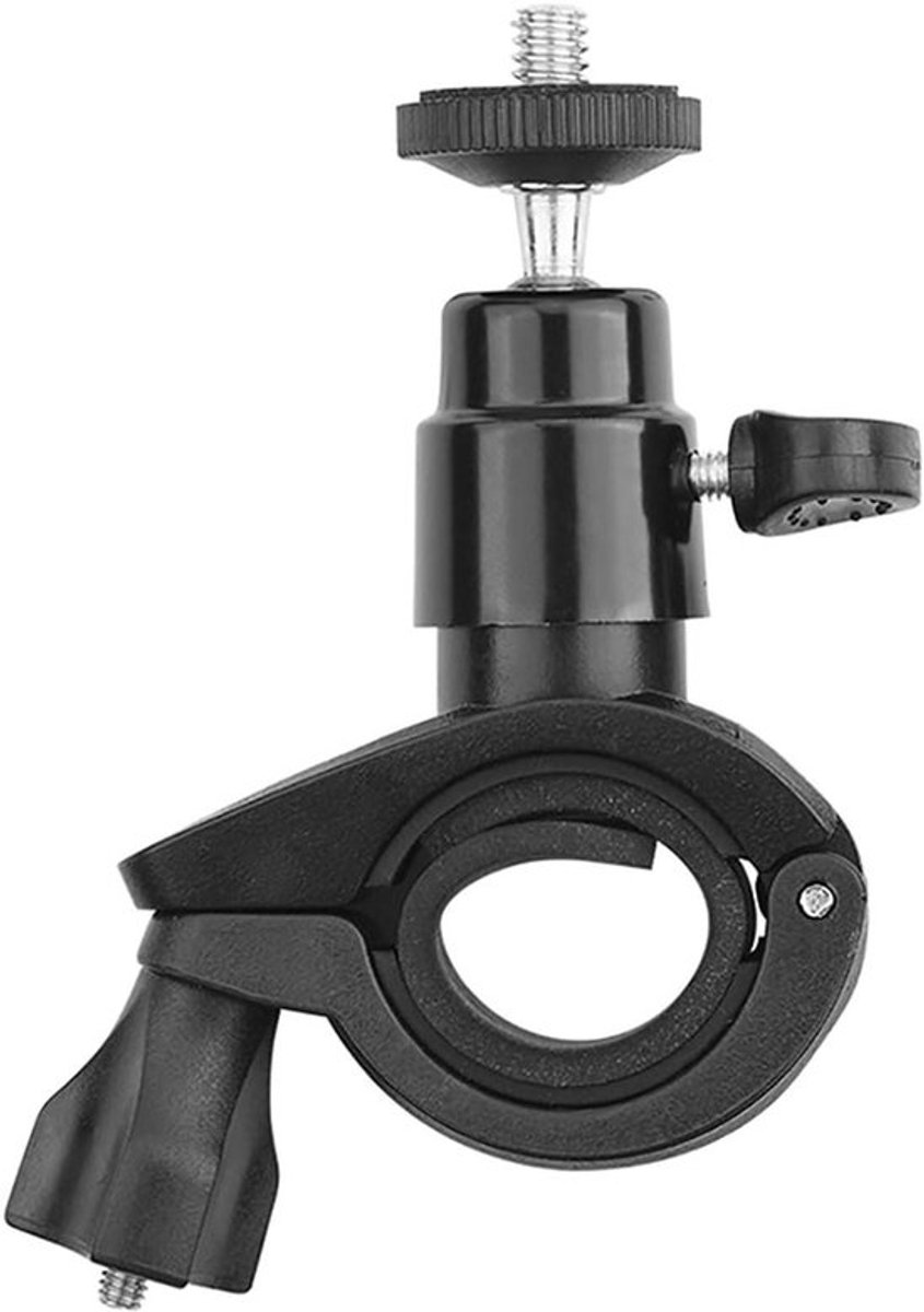 Aluminium montagehouder voor DJI OSMO Mobiele Gimbal - Universele stuurhouder voor smartphones - Geschikt voor fiets en motorfiets