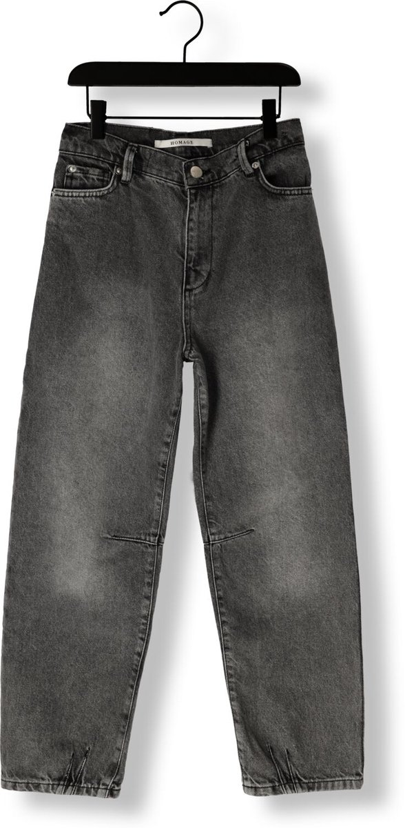 HOMAGE Amber Jeans Kids - Broek - Donkergrijs - Maat 110