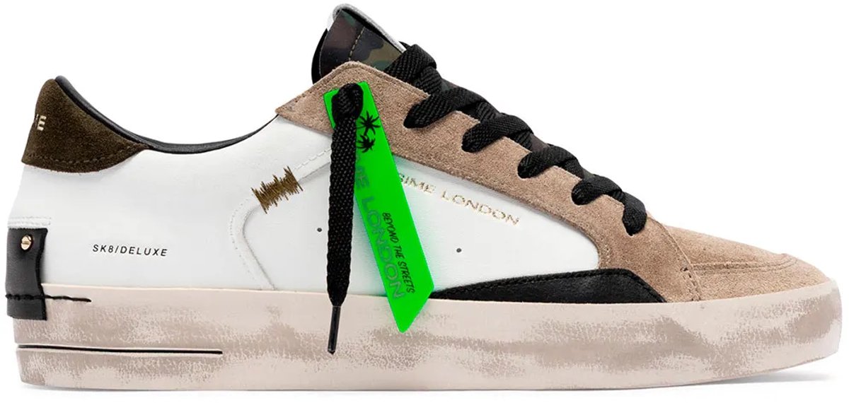 Crime London 10105aa9 Sk8 Deluxe Schoenen Wit EU 44 Man