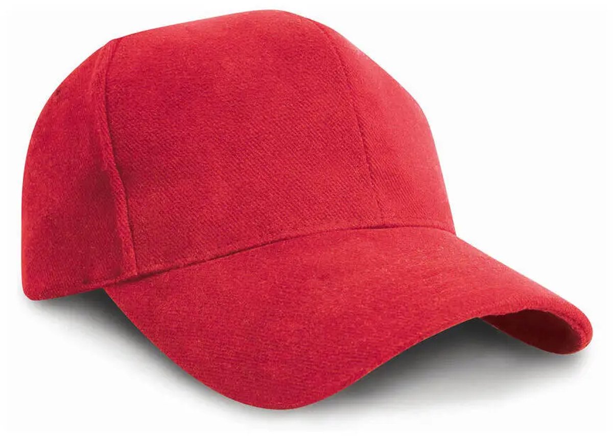 Result Pro-Style Heavy Cotton Cap RH25 - Red - One size