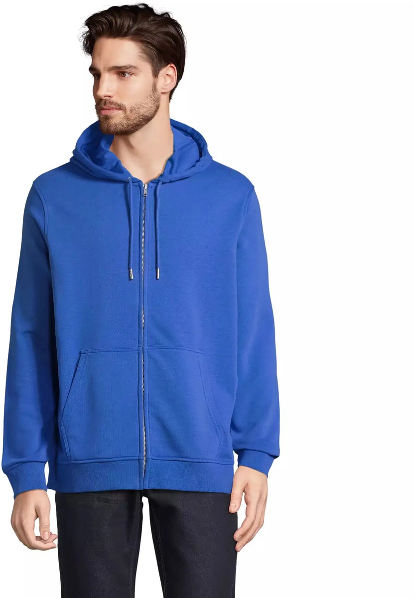 SOL'S Unisex Full-Zip Hoodie Calipso L04237 - Royal Blue 241 - M