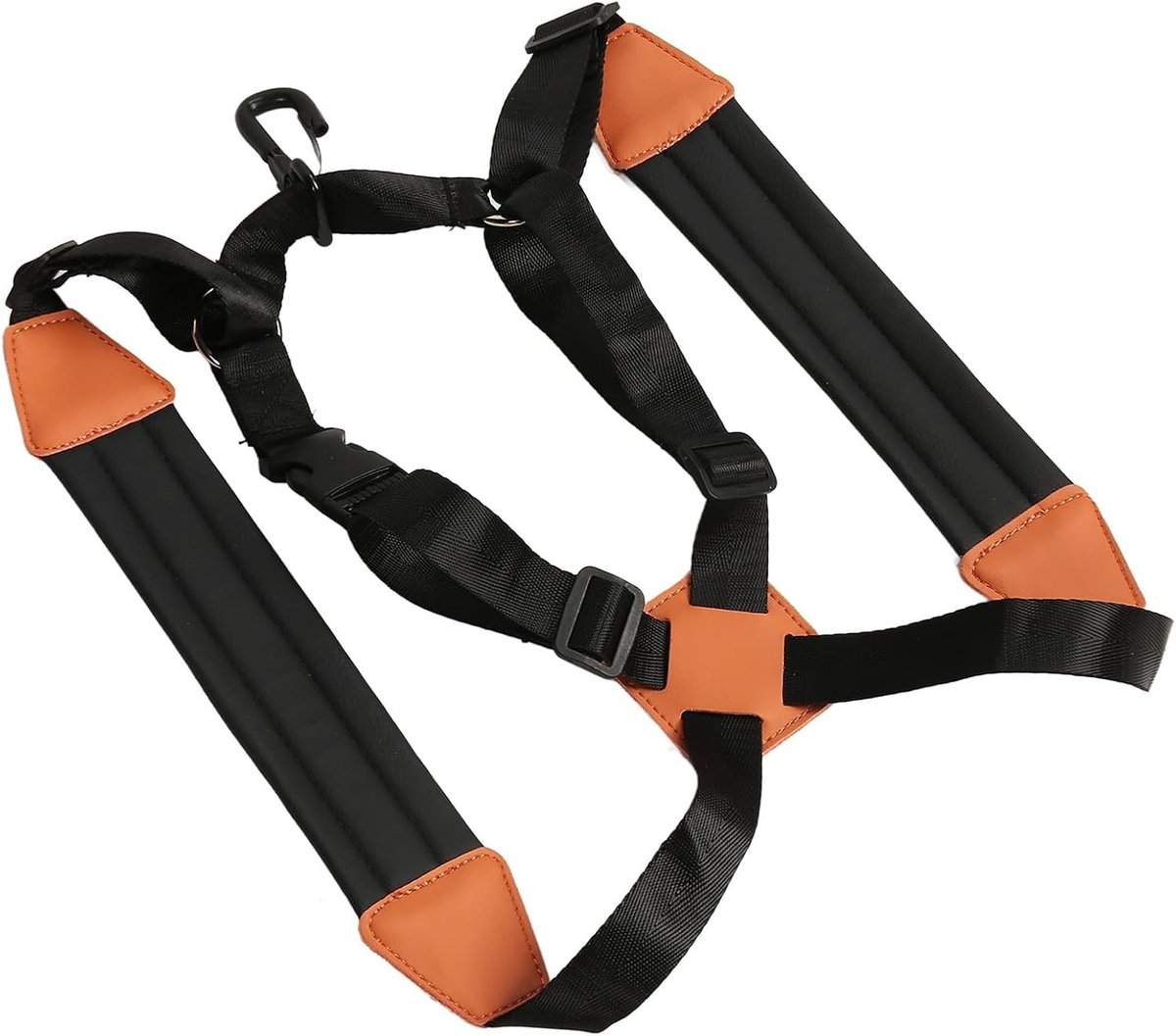 Verstelbare en Dikkere Saxofoon Schouderband voor Kinderen en Beginners, Vermindert Nekdruk, Geschikt voor Bariton, Tenor en Alto Saxofoon, Multicolor, 60_x_180_cm