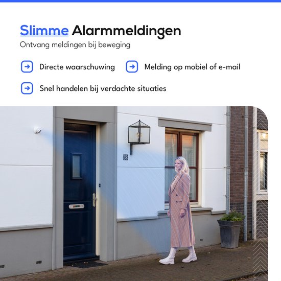 Teceye Compleet Camera Beveiliging Set met 3x POE Camera - 1TB - Beveiligingscamera - Beveiligingscamera binnen - Beveiligingscamera buiten - CCTV Camera systeem - Beveiligingscamera set - Bewakingscamera set van Teceye — afbeelding 5