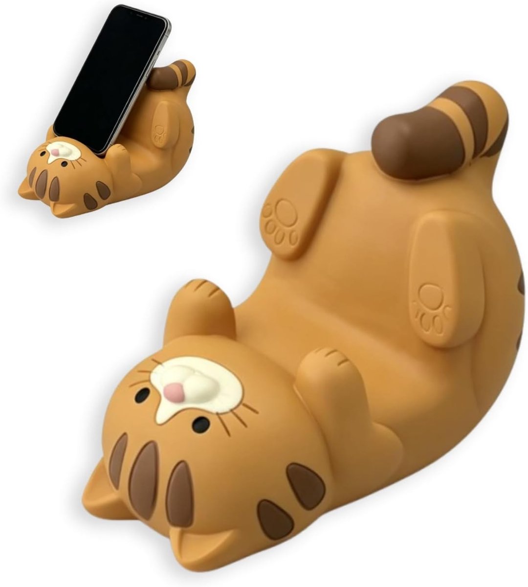 Creatieve katten telefoonhouder, multifunctionele standaard voor thuis en kantoor, unieke decoratie en accessoires voor dierenliefhebbers