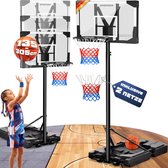 Sportana Basketbalpaal - Outdoor Verstelbaar 305 cm - Weerbestendig